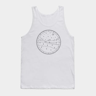 Scandinavian circle Tank Top